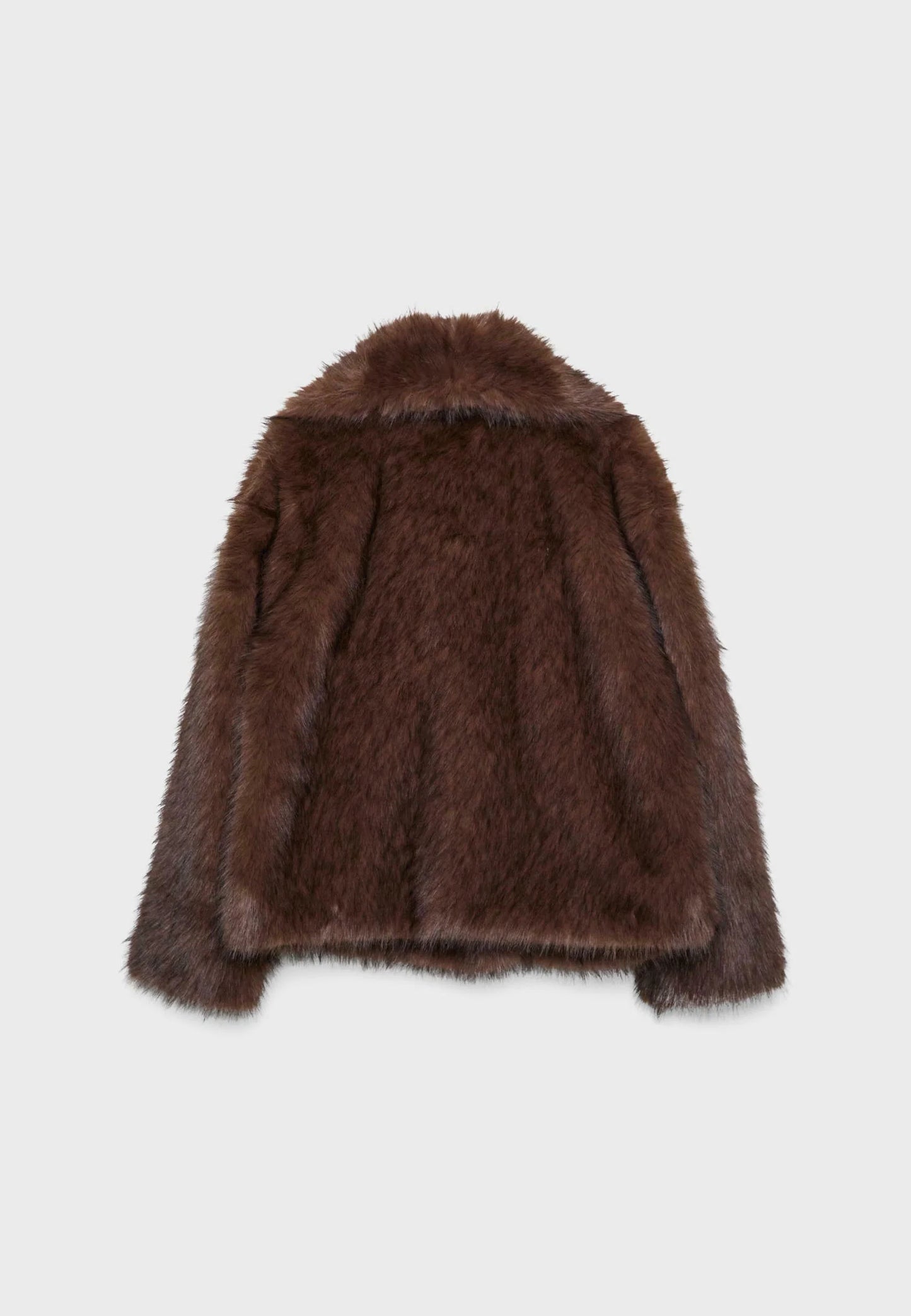 Veste Fourrure Marron