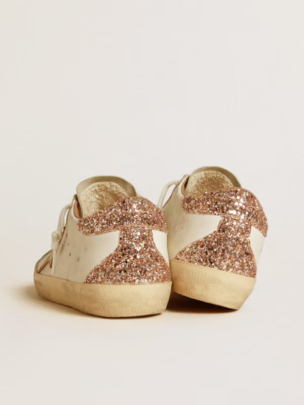 GGDB - Super-Star avec étoile en paillettes dorées et talon en paillettes bordeaux