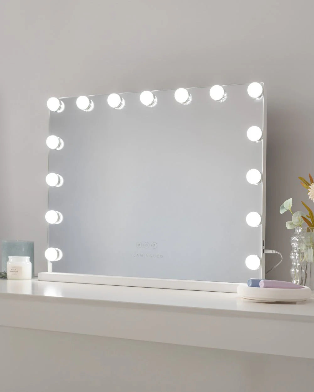 Miroir de maquillage à LED