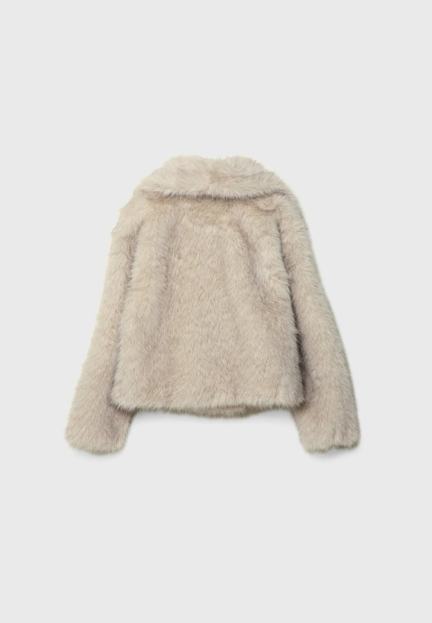Veste Fourure Beige