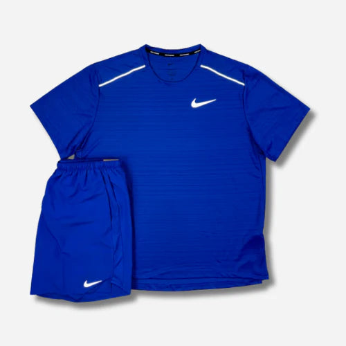 NIKE| Ensemble Running Bleu