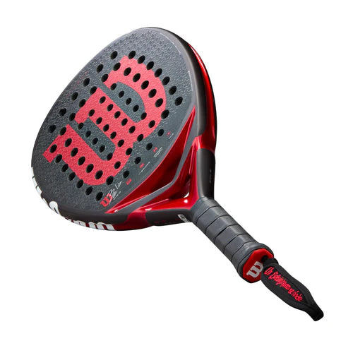 Raquette de padel Wilson Noir/Rouge