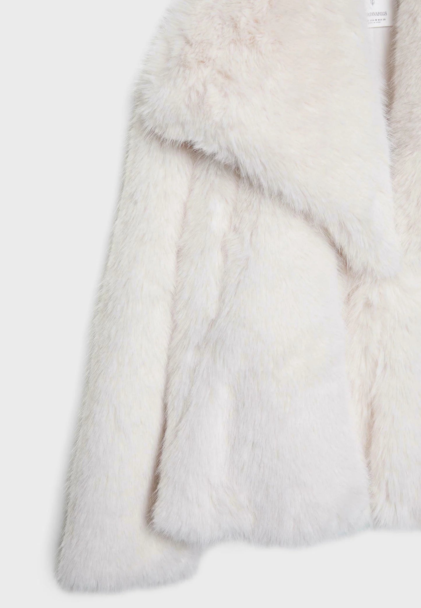 Veste Fourrure Blanc