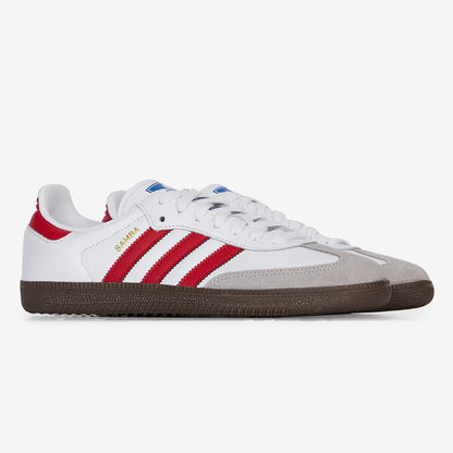 Adidas Samba Blanc/Rouge